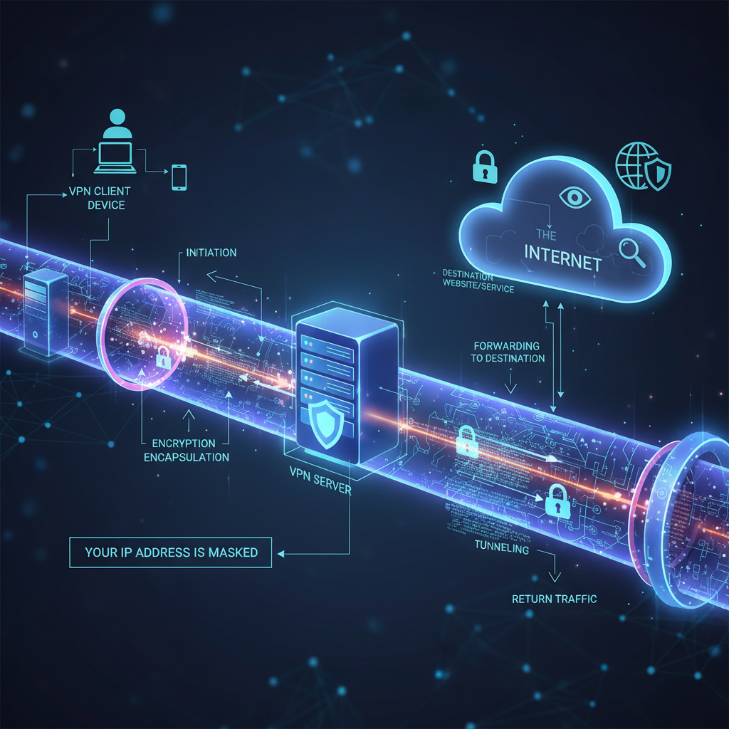 VPN Tunnel: How Your Internet Traffic Gets Encrypted